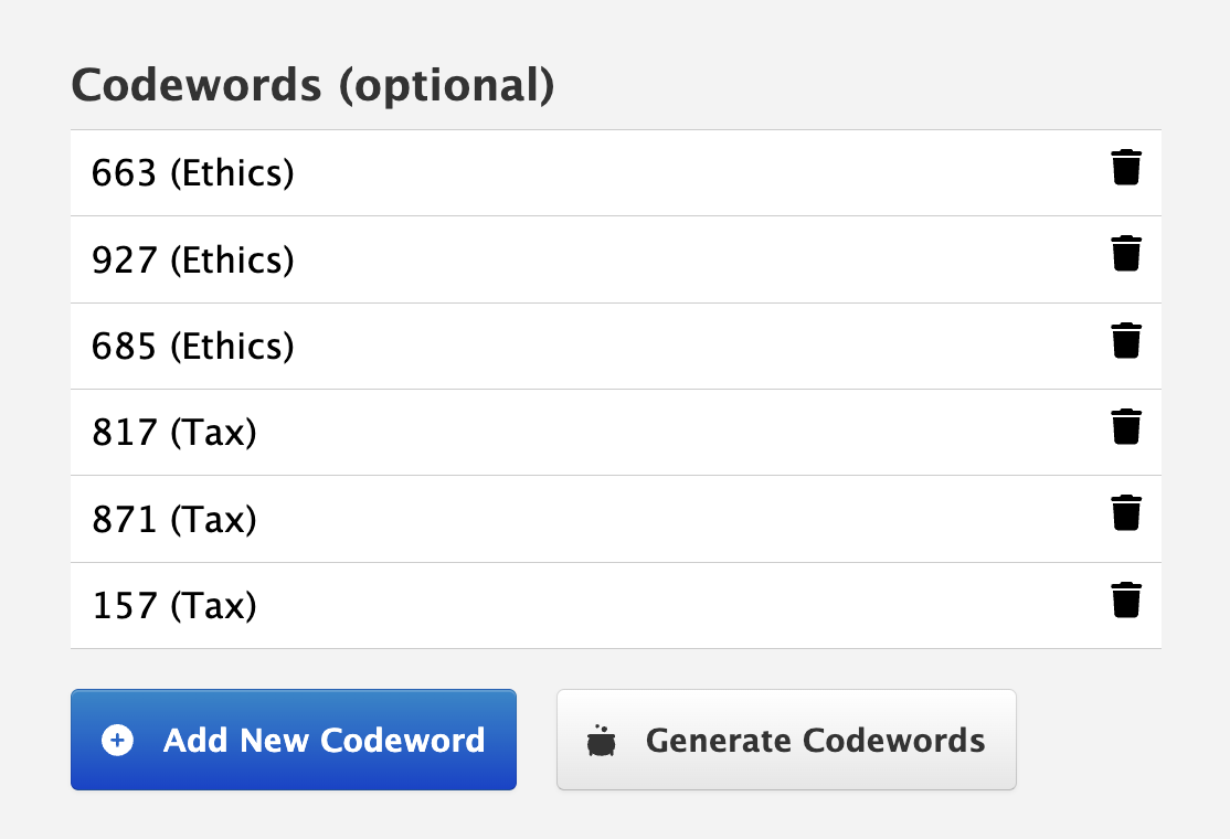 Codewords- List of Generated Codewords.png