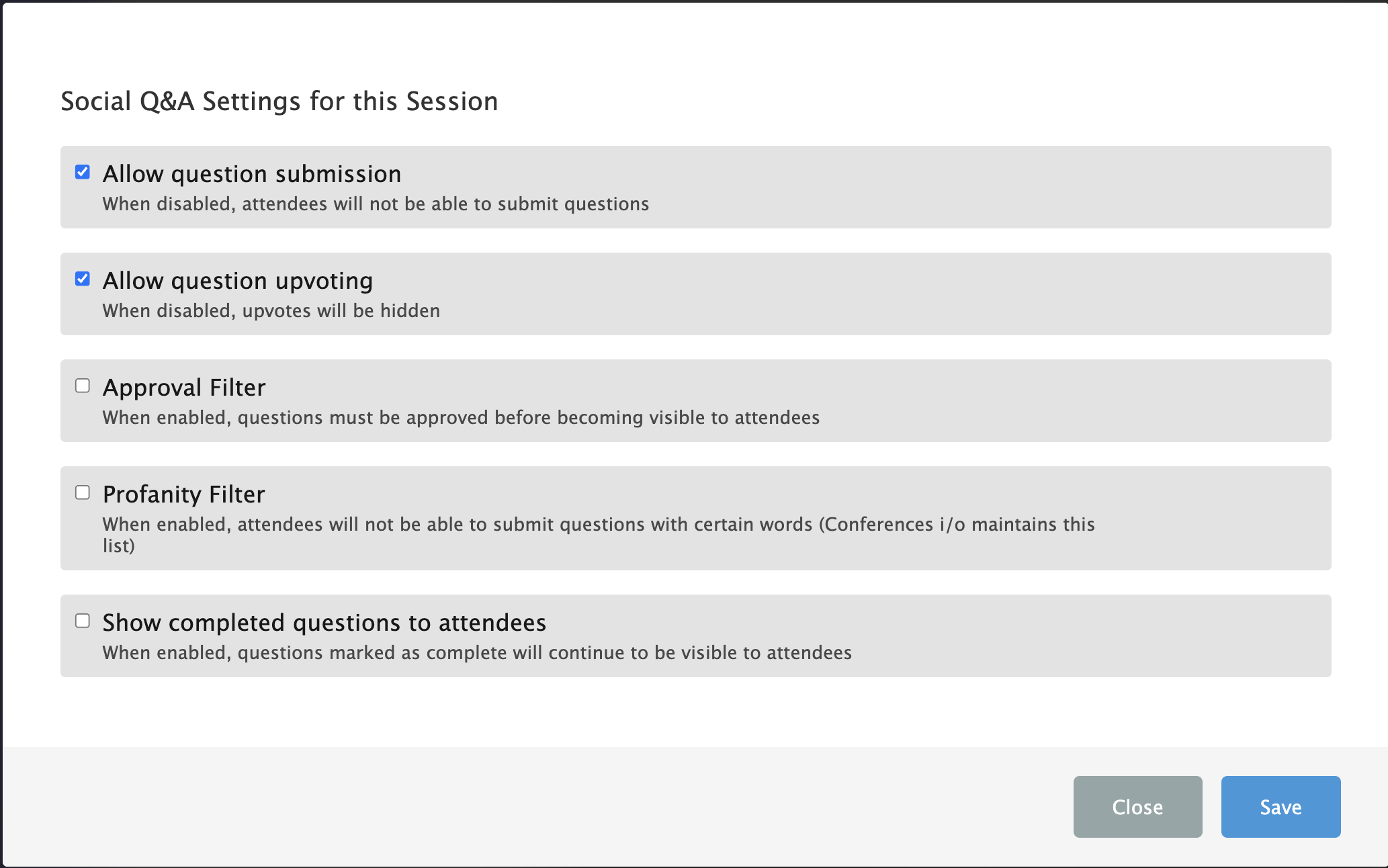 QA Settings Select Page.png